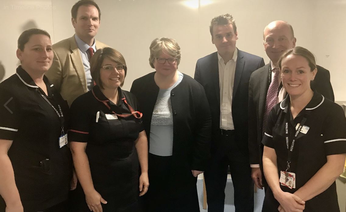 Therese Visits Ipswich Hospital Following CQC Inspection | Thérèse Coffey