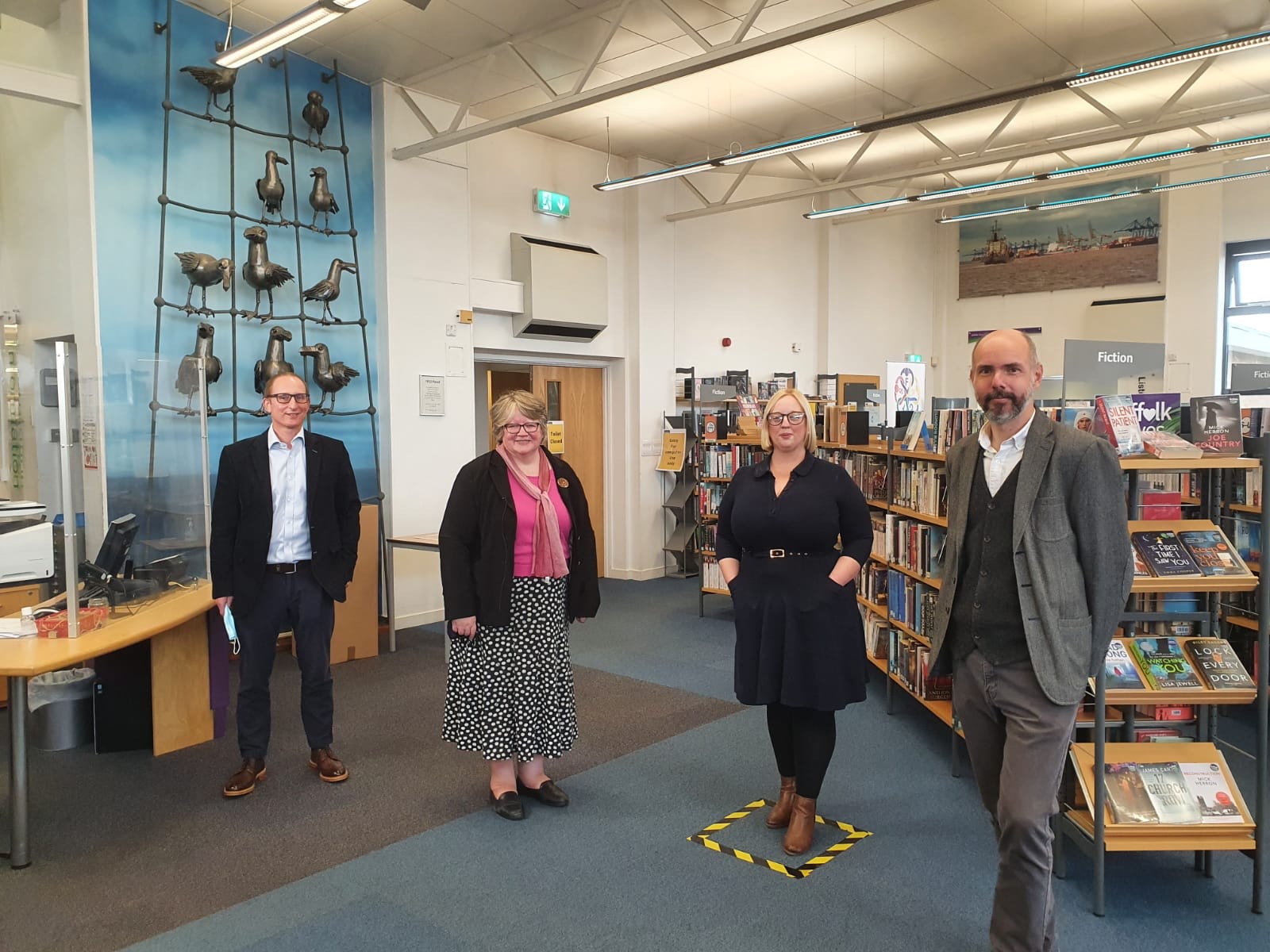 Kickstart At Suffolk Libraries | Thérèse Coffey