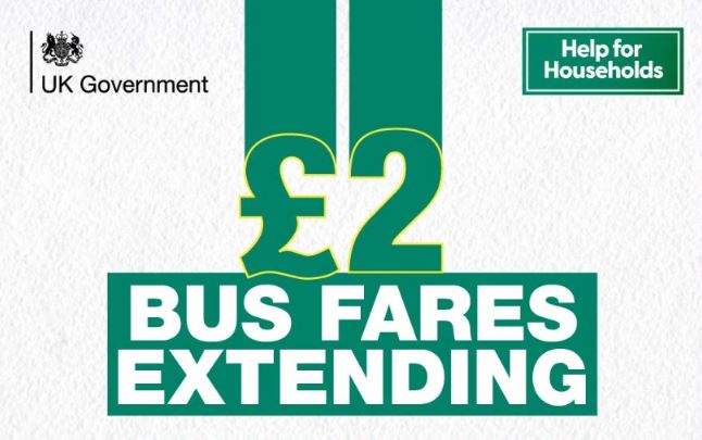 Government Extends £2 Bus Fare Cap | Thérèse Coffey