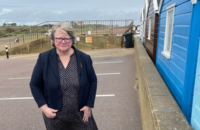 Therese at the Southwold Site