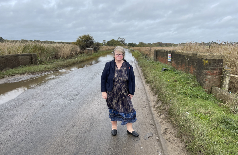 Therese at Potters Bridge