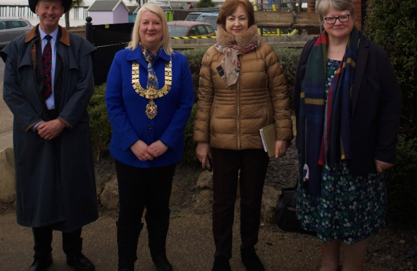 Flag Raising in Felixstowe