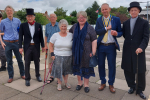 Therese at Felixstowe Station's 125 years celebration