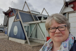 Therese outside RNLI Aldeburgh