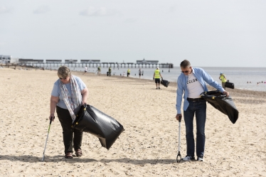 beach clean