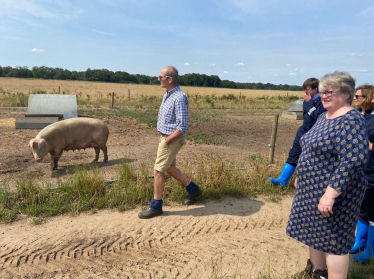 Friston Pig Farm Visit