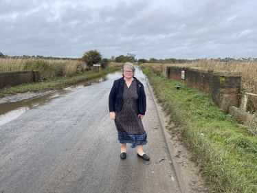 Therese at Potters Bridge