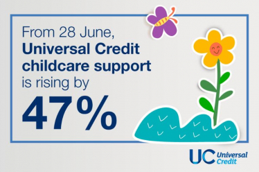 Universal Credit childcare support