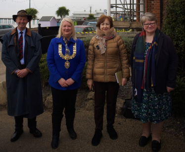 Flag Raising in Felixstowe