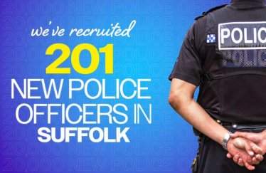 201extra officers in Suffolk